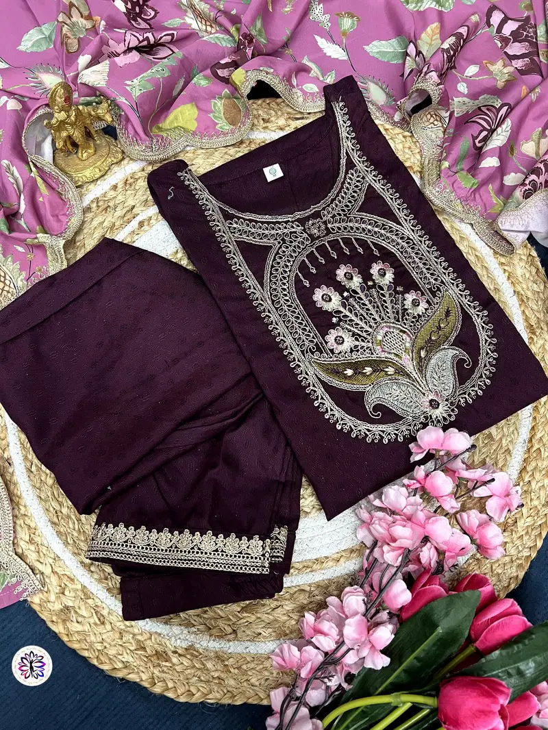 KF 130 Kalaai Viscose Reyon Kurti With Bottom Dupatta Wholesale Online